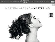 Tablet Screenshot of martinaalbano.com